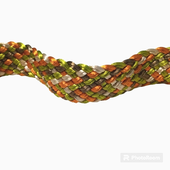 Gorgeous Braided Belt. Hand Made in India. One of A Kind! - Picture 5 of 12